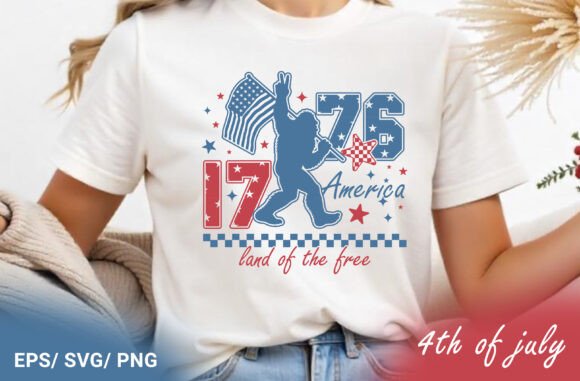 1776 Bigfoot Graphics: Bold T-Shirt Designs for Blogs