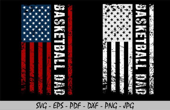 Basketball Dad T-shirt SVG with USA Flag Review
