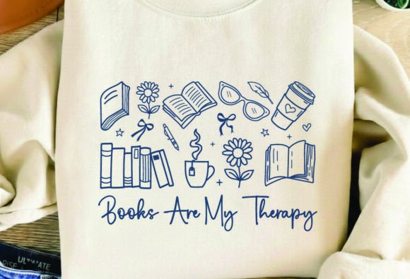 Book Lover SVG: Fresh Graphics for T-Shirt Designs