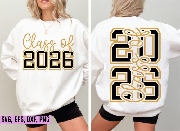 Class of 2026 Graphics: Premium T-Shirt Designs