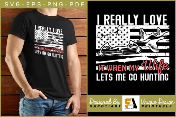 Hunting Flag Graphics for Crafts & Branding