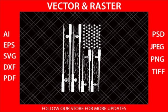 Review: Flag Fishing Father's Day T-shirt SVG for Embroidery