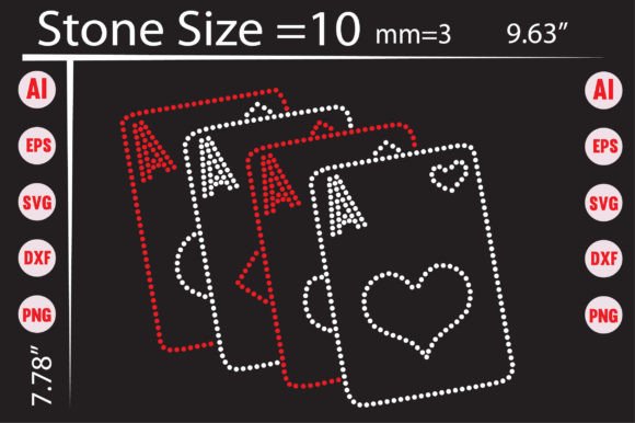 Rhinestone Playing Cards Templates: A Designer's Review
