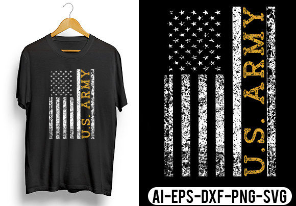 Us Army Shirt, Us Flag, Patriot T-Shirt Graphics for Crafts